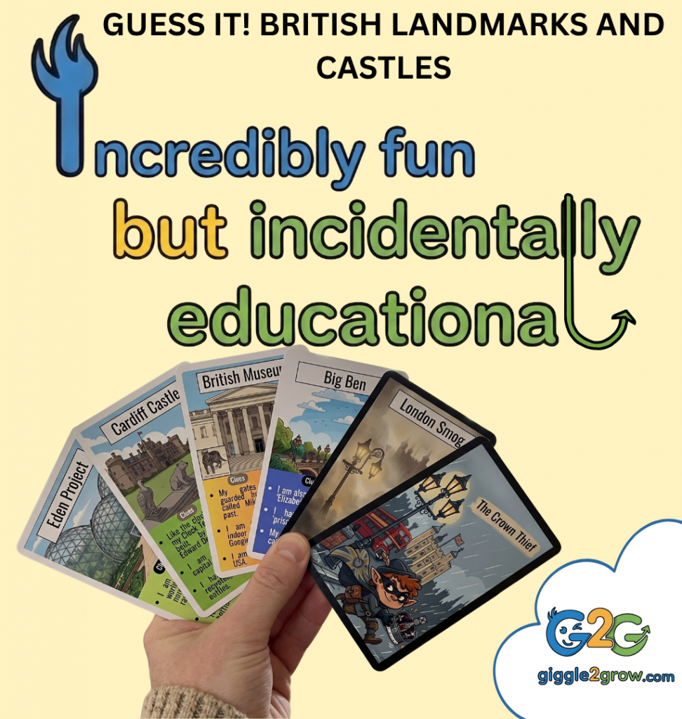 guess it! british castles and landmarks